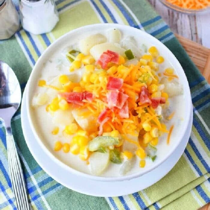 crockpot corn chowder