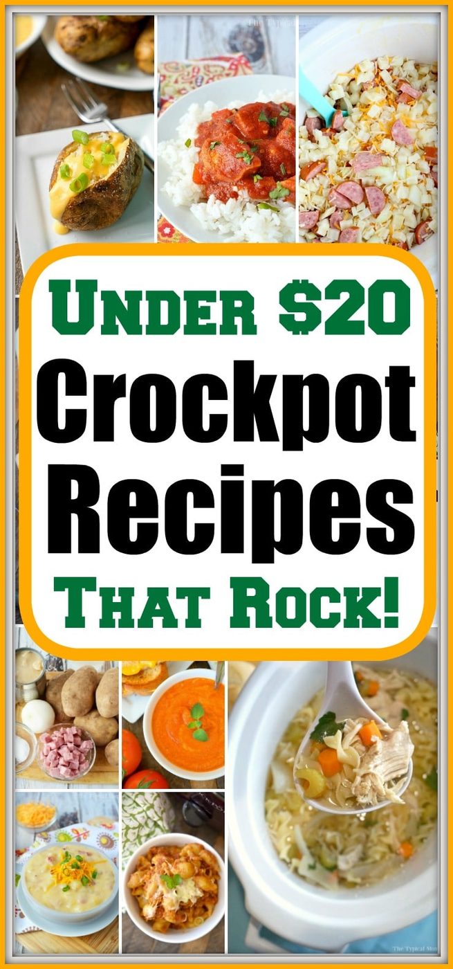 cheap easy crockpot meals
