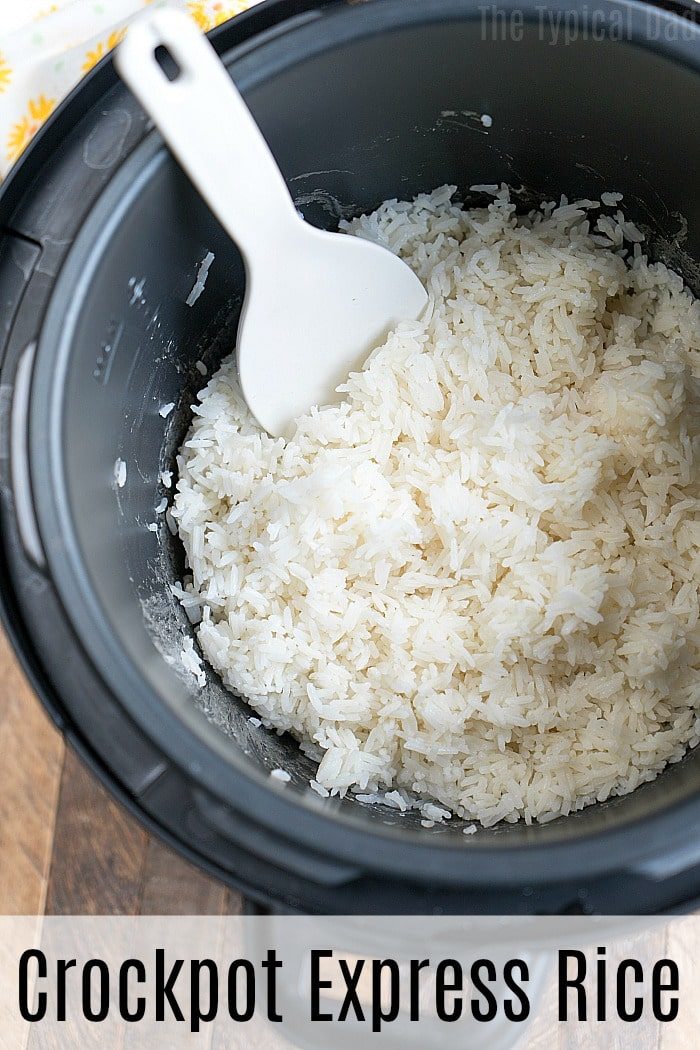 Crockpot Express White Rice