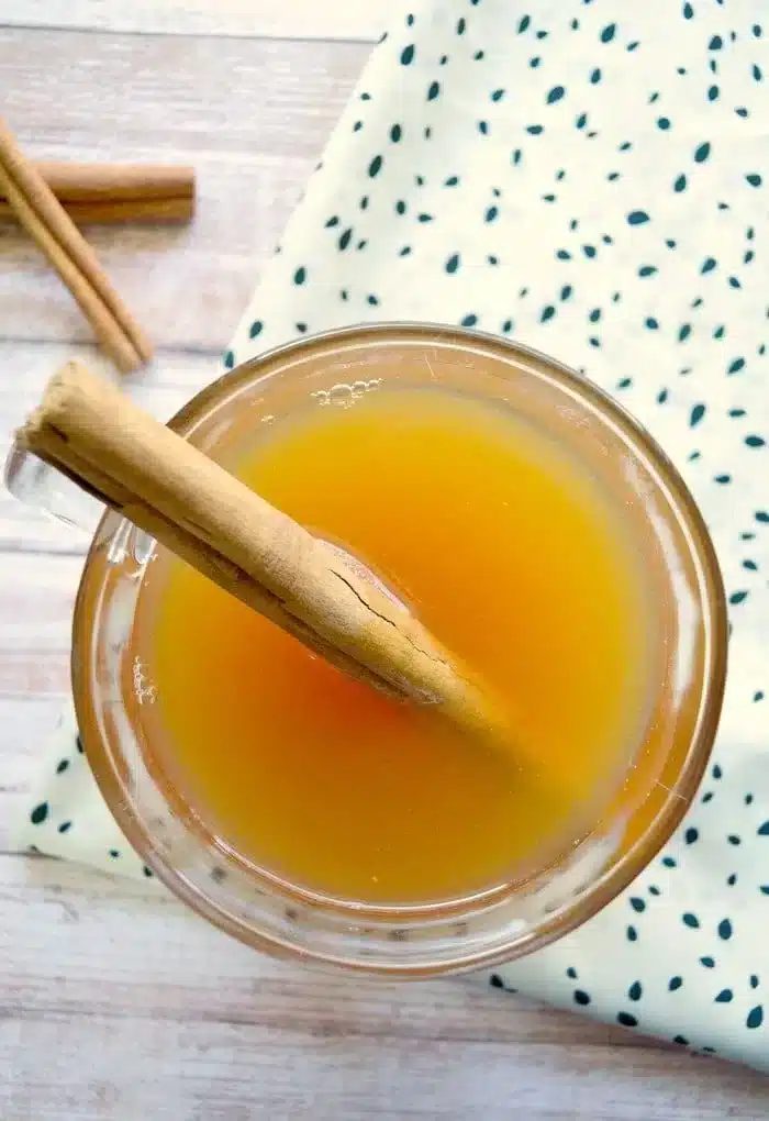 Crockpot Hot Apple Cider and Brown Sugar