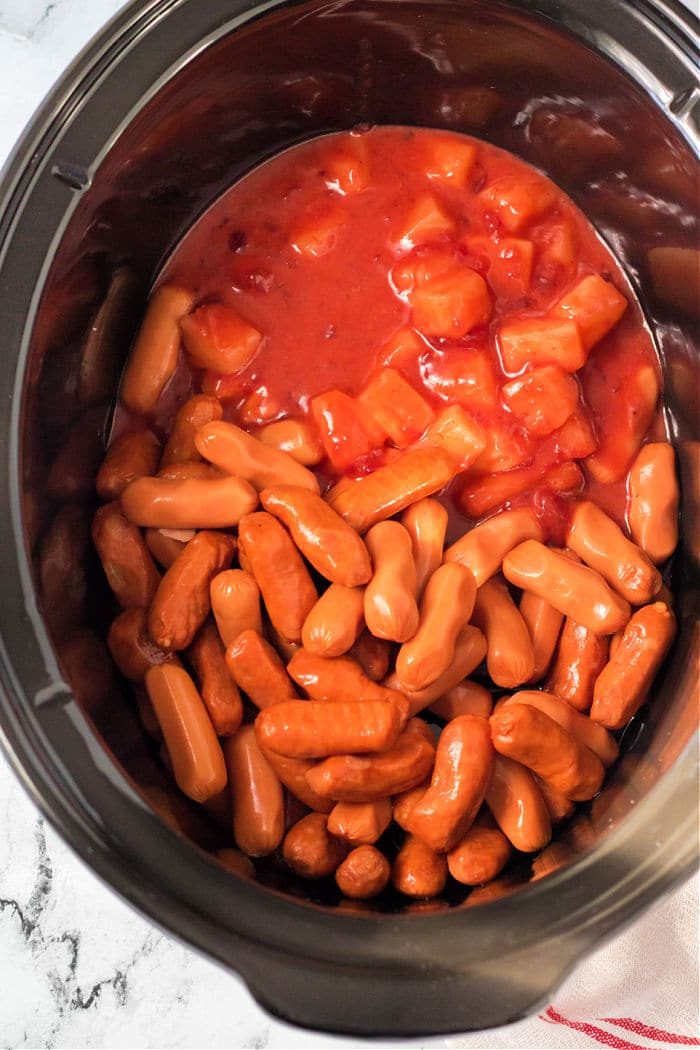 slow cooker Smokies Recipe