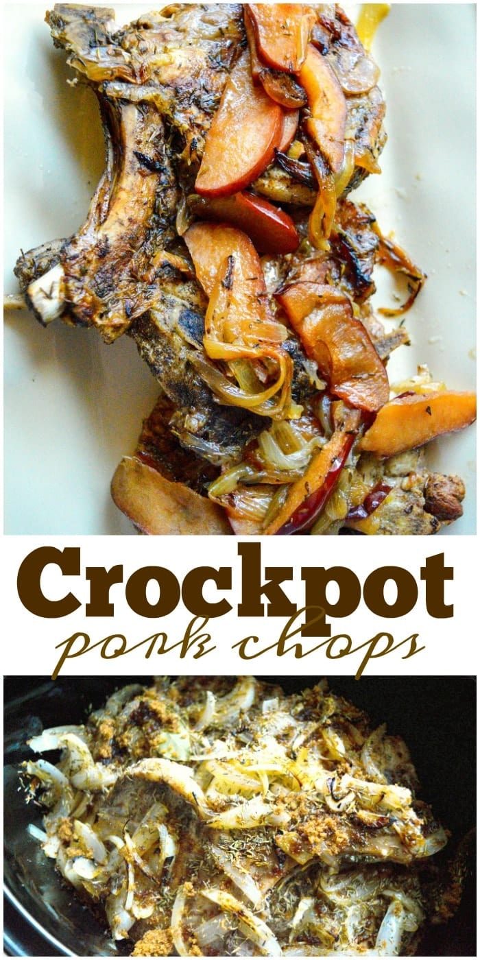 crockpot pork chops