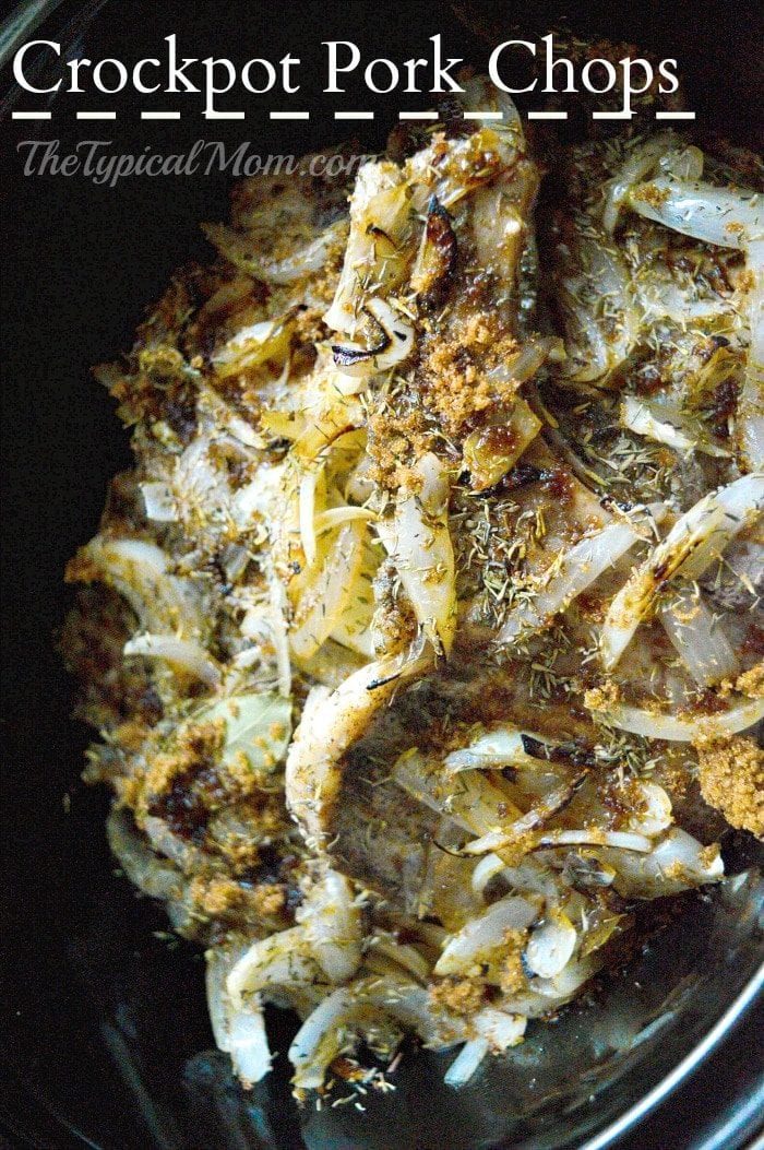 slow cooker pork chops