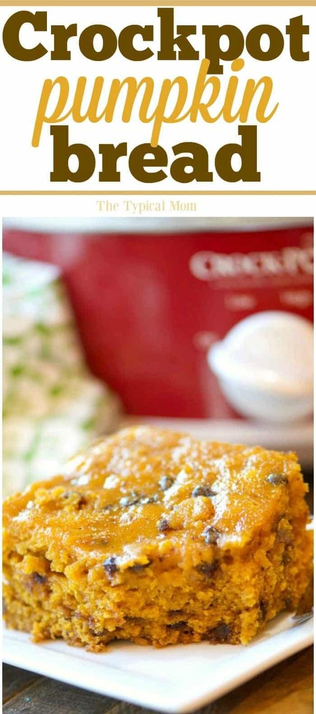crockpot pumpkin bread recipe