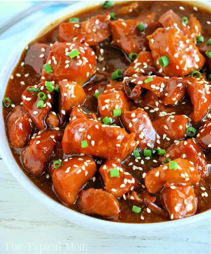 Crockpot Sesame Chicken