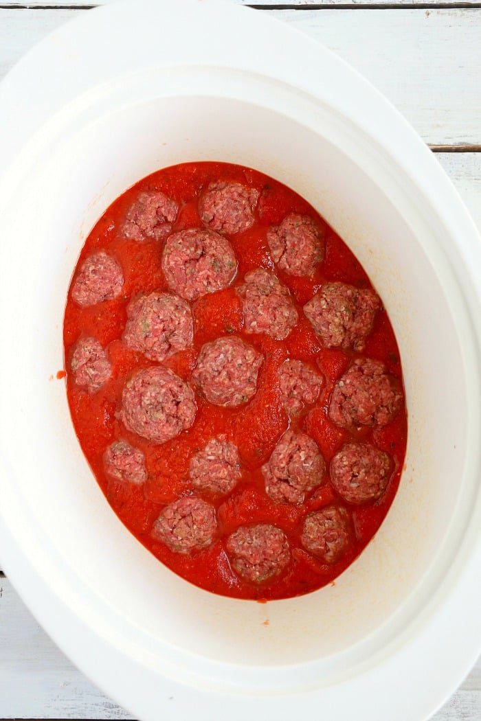 crockpot meatballs