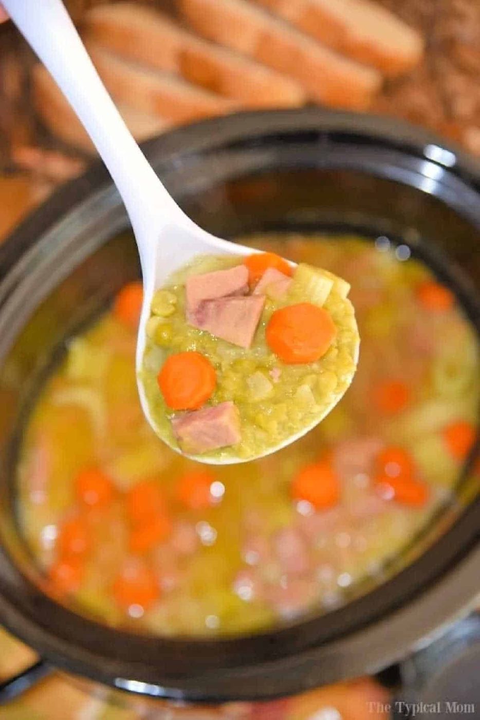 Slow Cooker Split Pea Soup