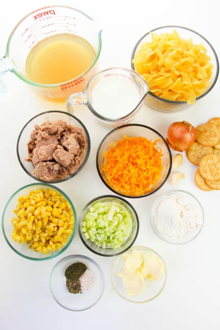 tuna noodle casserole ingredients