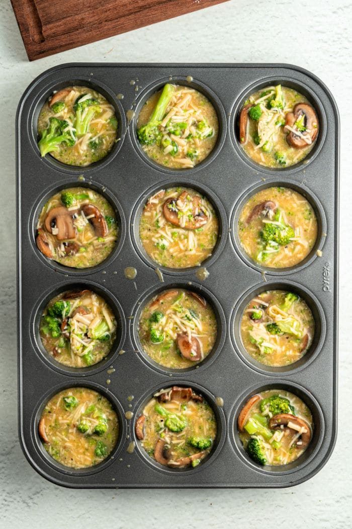 how to make crustless quiche