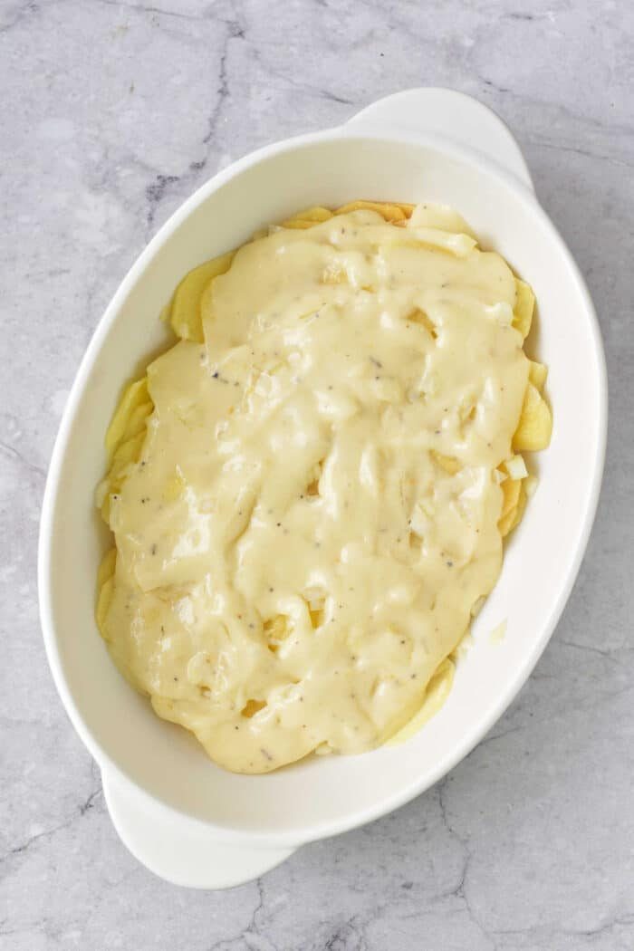 Scalloped Red Potatoes