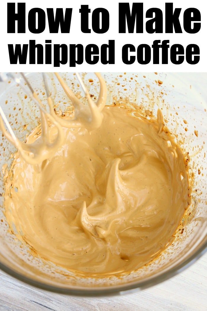 whipped coffee