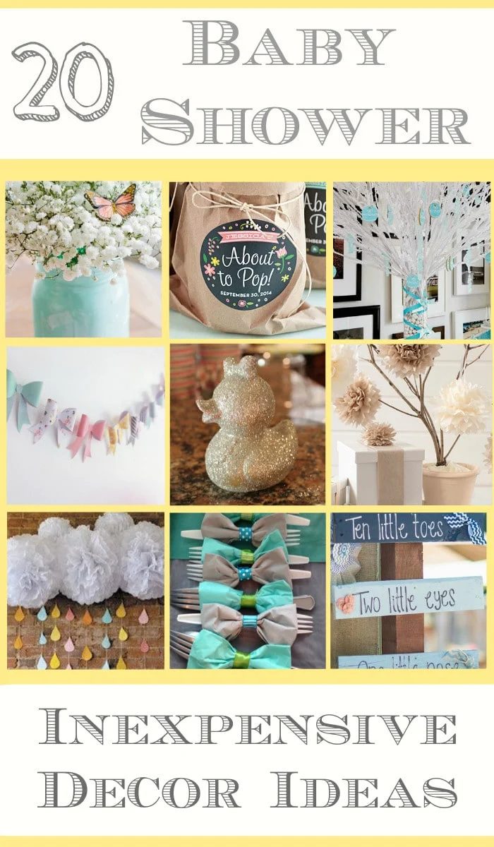 Decorating Ideas for a Baby Shower