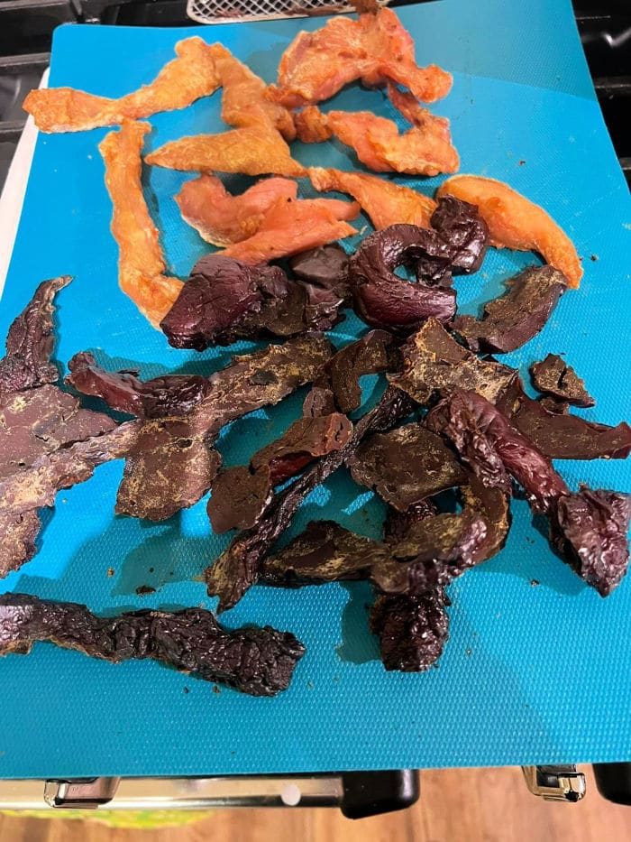 homemade chicken jerky