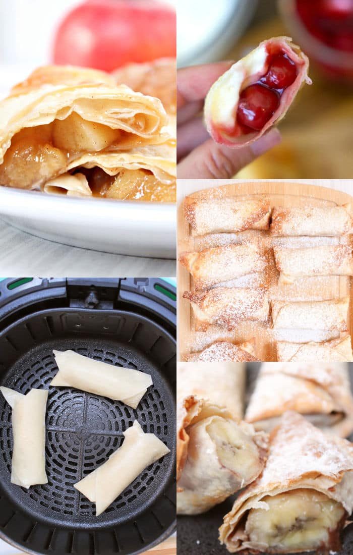 dessert egg rolls