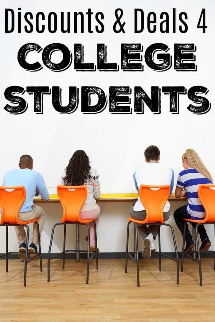Discounts for College Students