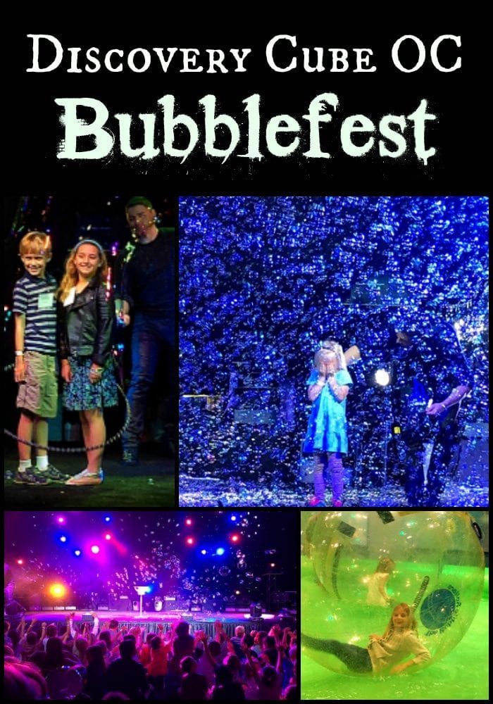 Discovery Cube OC Bubblefest