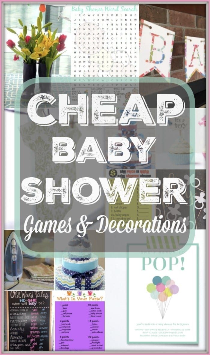 DIY Baby Shower Decorating Ideas