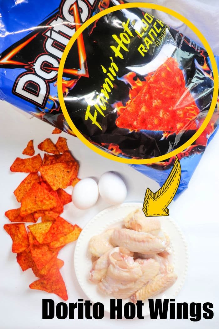 Ranch Dipped Hot Wings Doritos