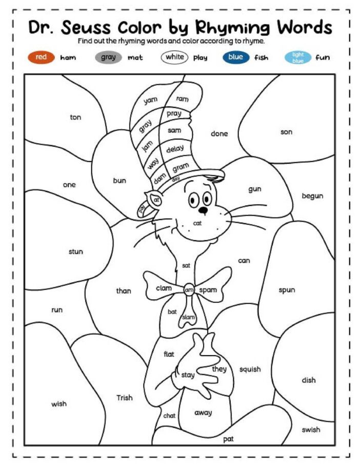 Dr. Seuss Coloring Pages