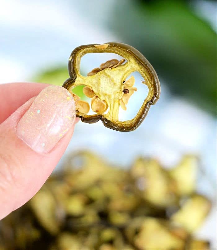 Dry Jalapenos in Oven