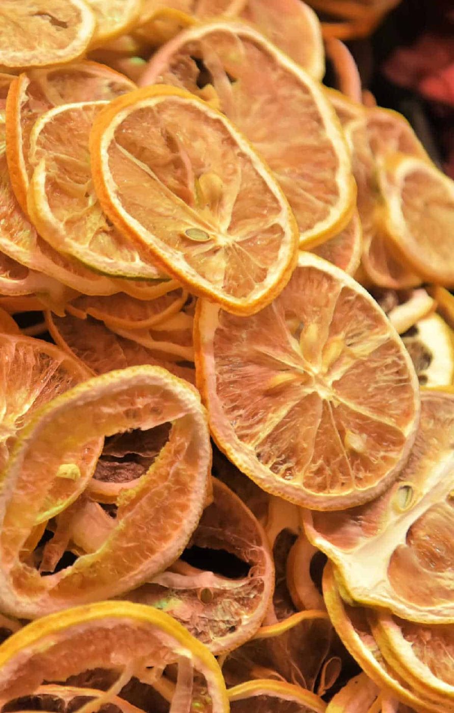 Dry Lemon Slices Without Oven