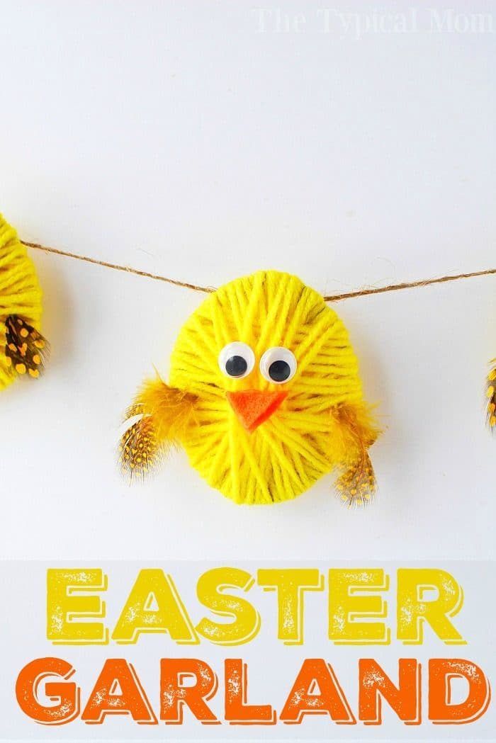 easter garland decoration