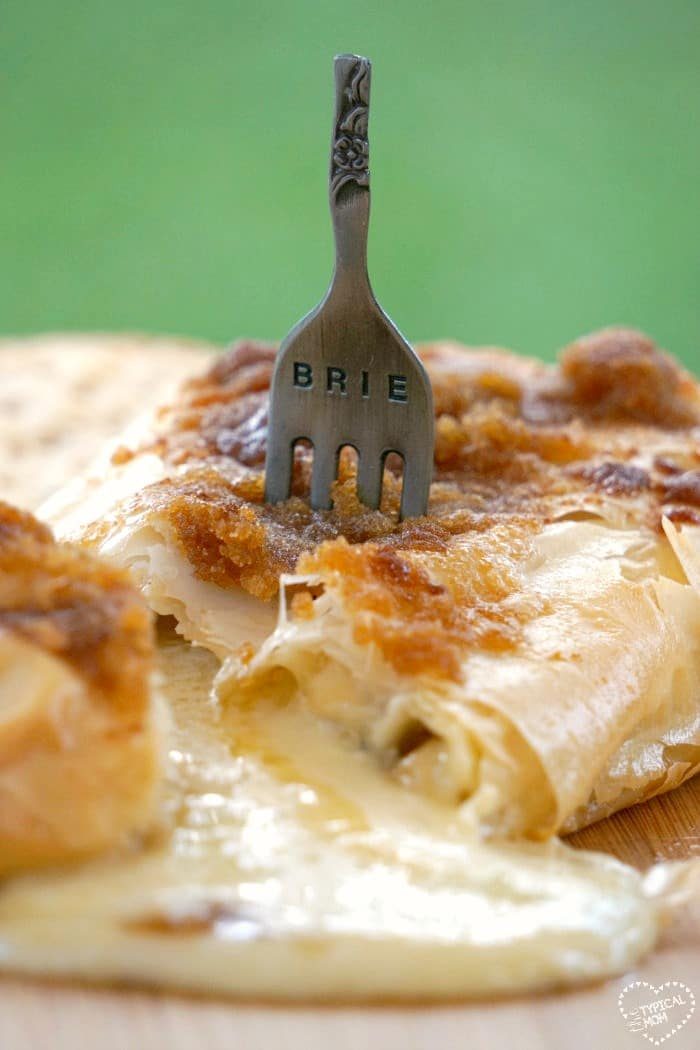 Phyllo Brie and Apples