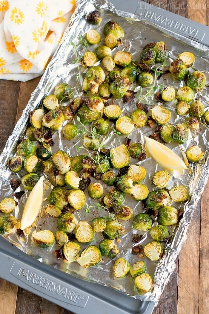 Crispy Baked Brussel Sprouts