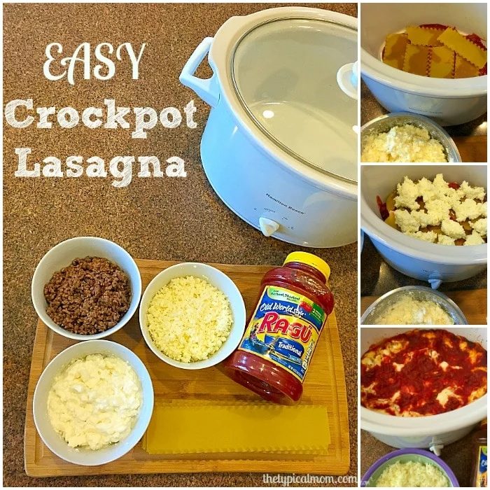 Crockpot Lasagna