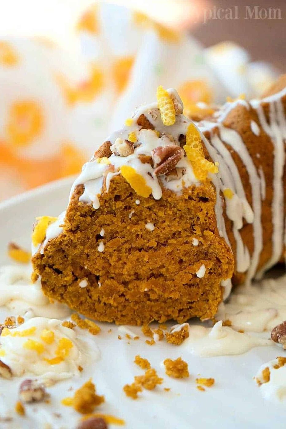 Gingerbread Pumpkin Bundt Cake