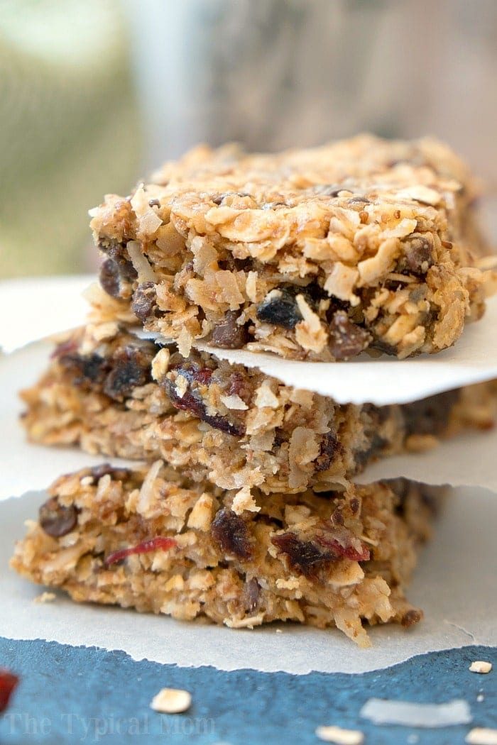 Chewy Easy Homemade Granola Bars