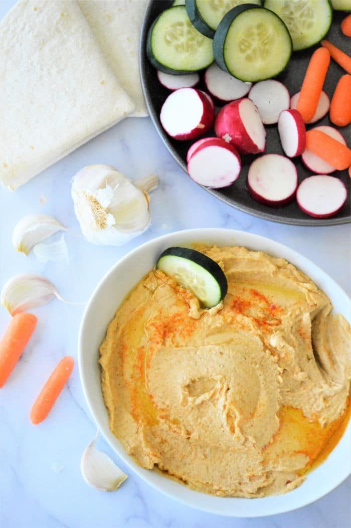 homemade hummus recipe