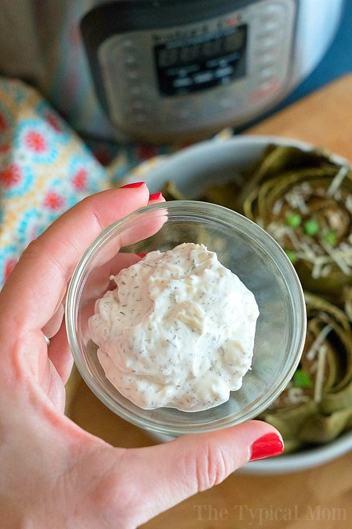 Easy Instant Pot Artichokes 5