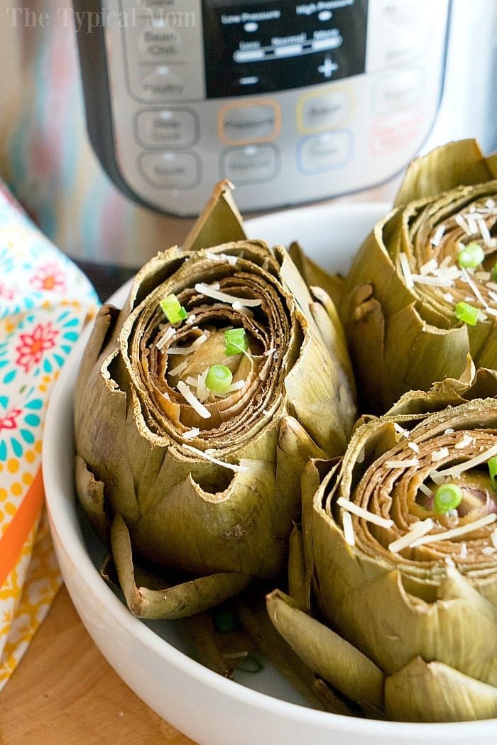 Steam Instant Pot Artichokes