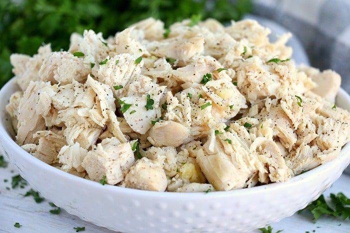shredded chicken