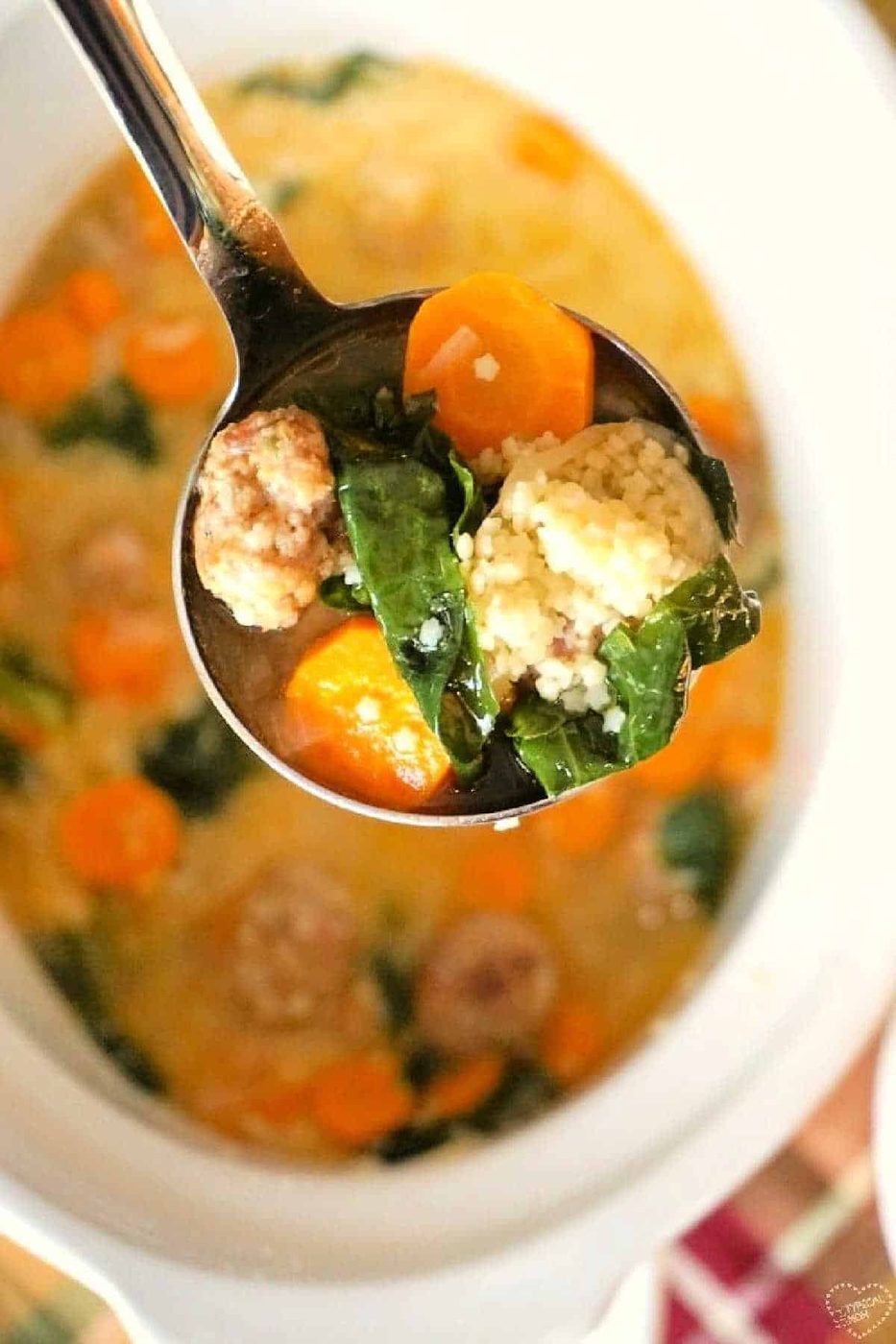 Crockpot Italian Wedding Soup