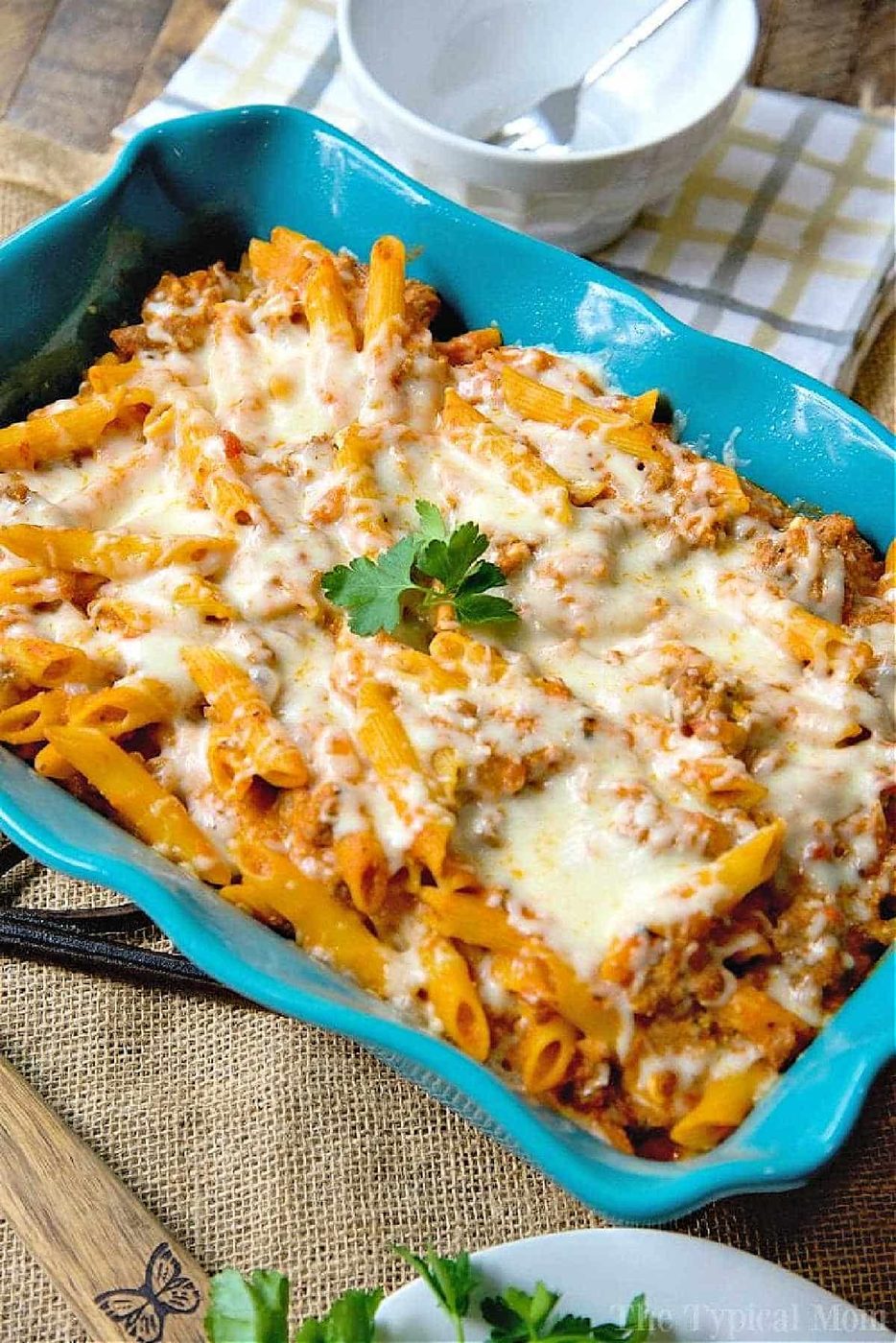Lazy Lasagna Casserole and Ricotta