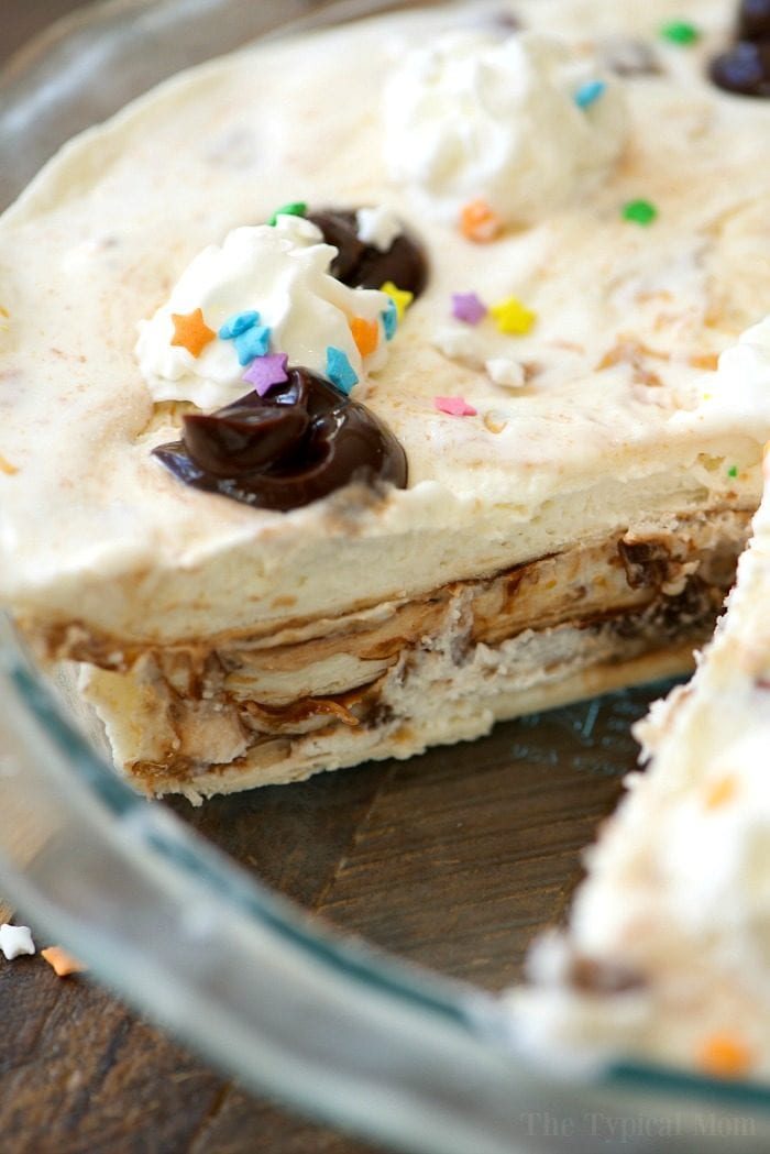 easy ice cream sundae pie 2