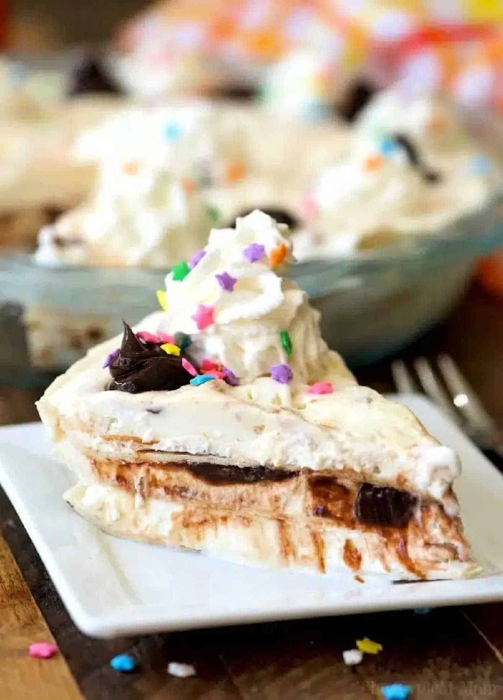 Ice Cream Sundae Pie
