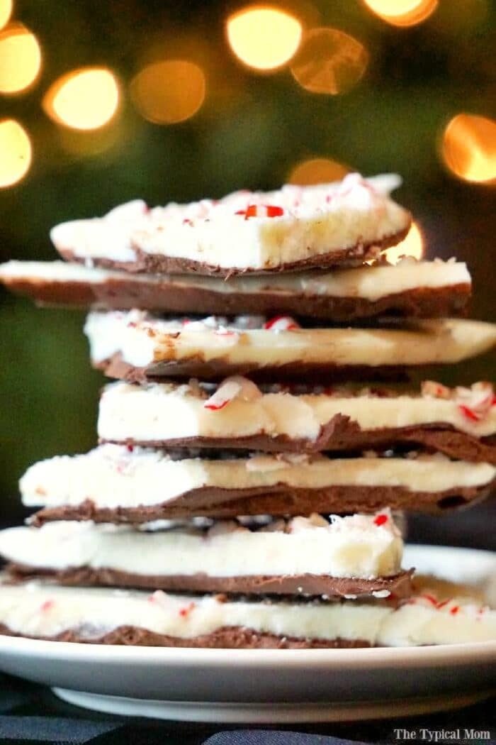 microwave peppermint bark