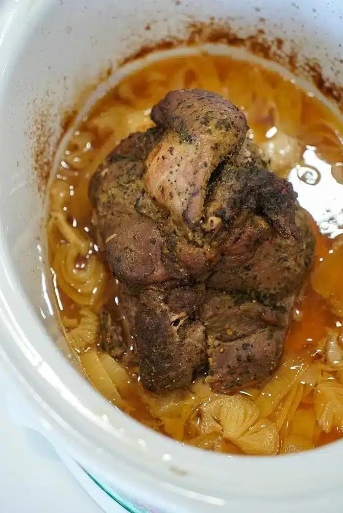 slow cooker pork shoulder