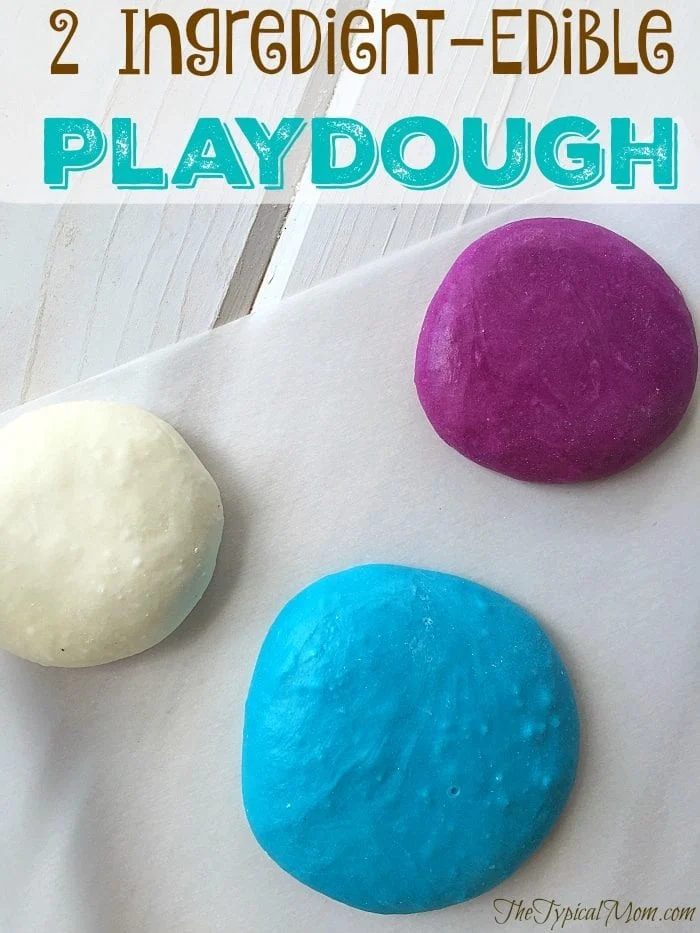 Edible playdough recipe