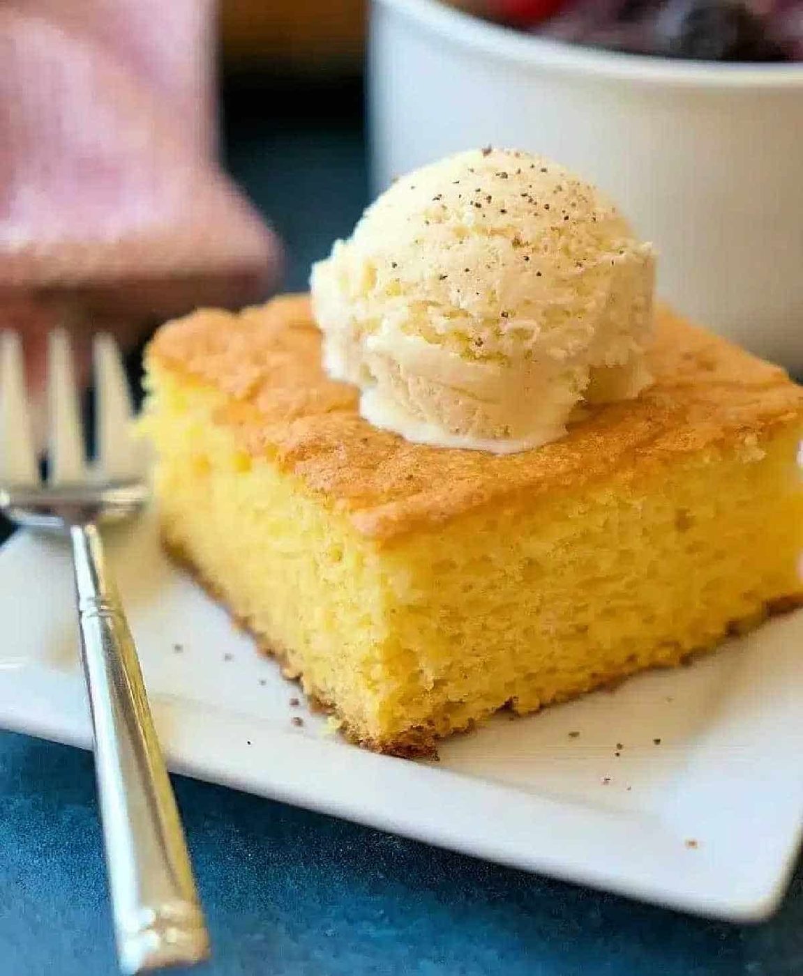 Egg Nog Pudding Cake