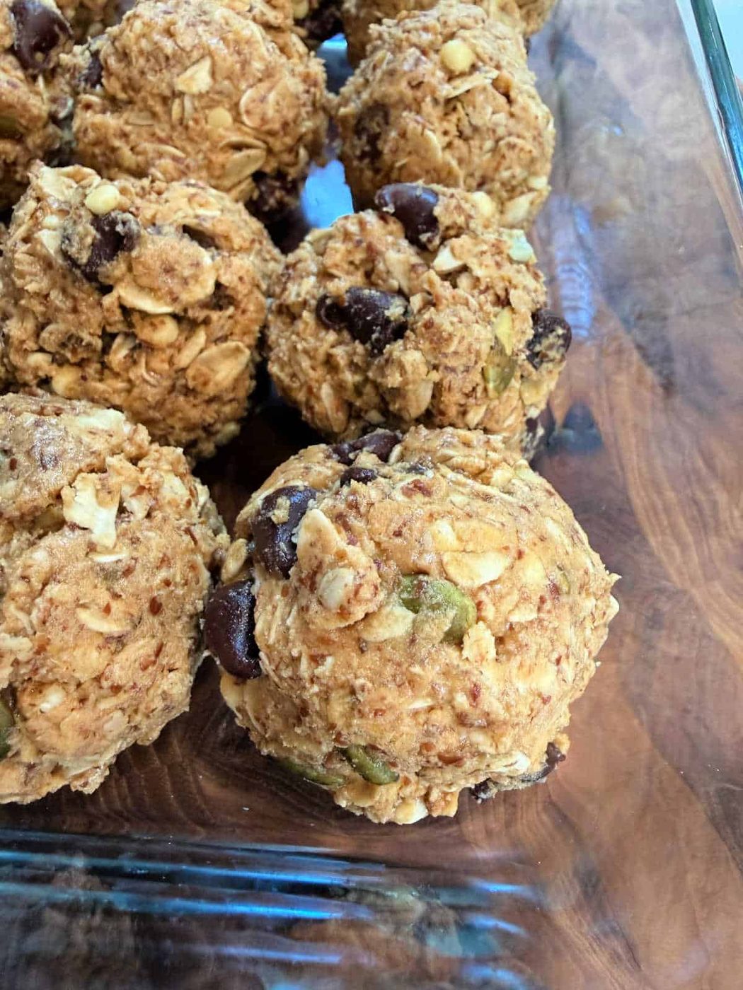 Peanut Butter Oatmeal Protein Balls