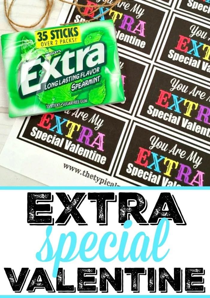 Extra Special Valentine's Day Printable 2