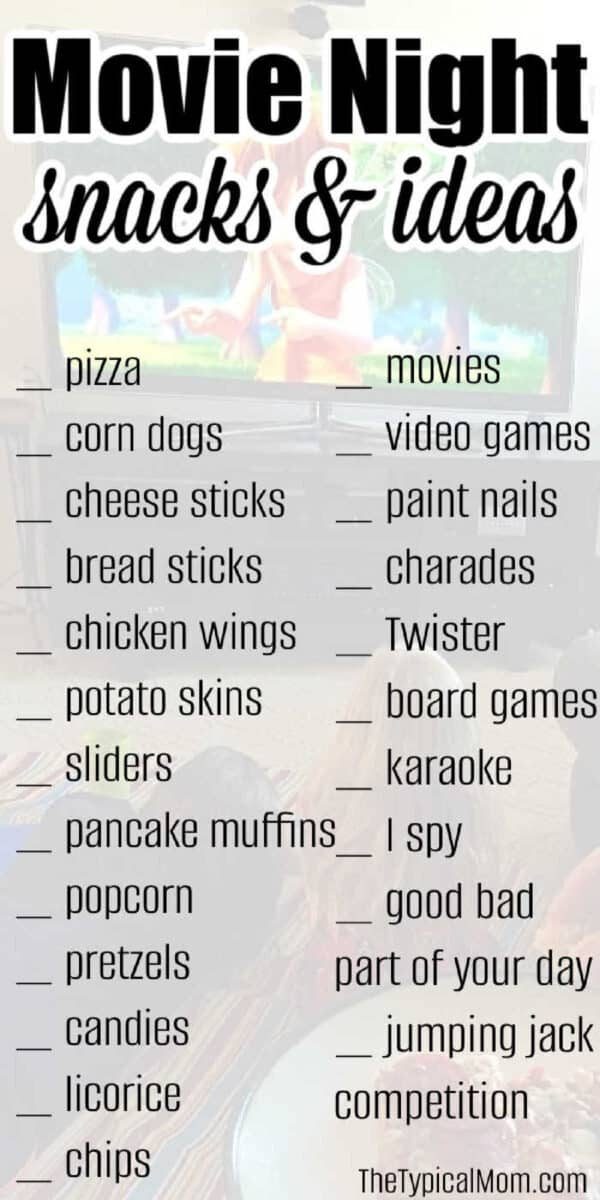 movie night ideas