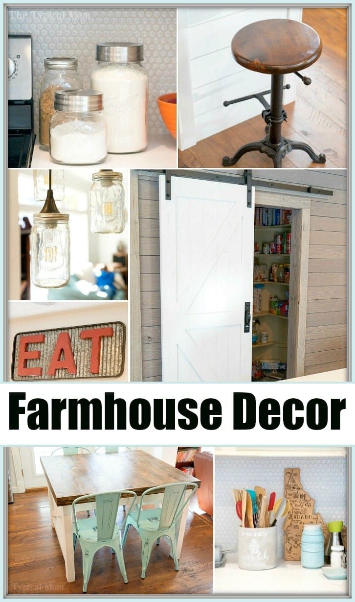 Rustic Farmhouse Kitchen Decor