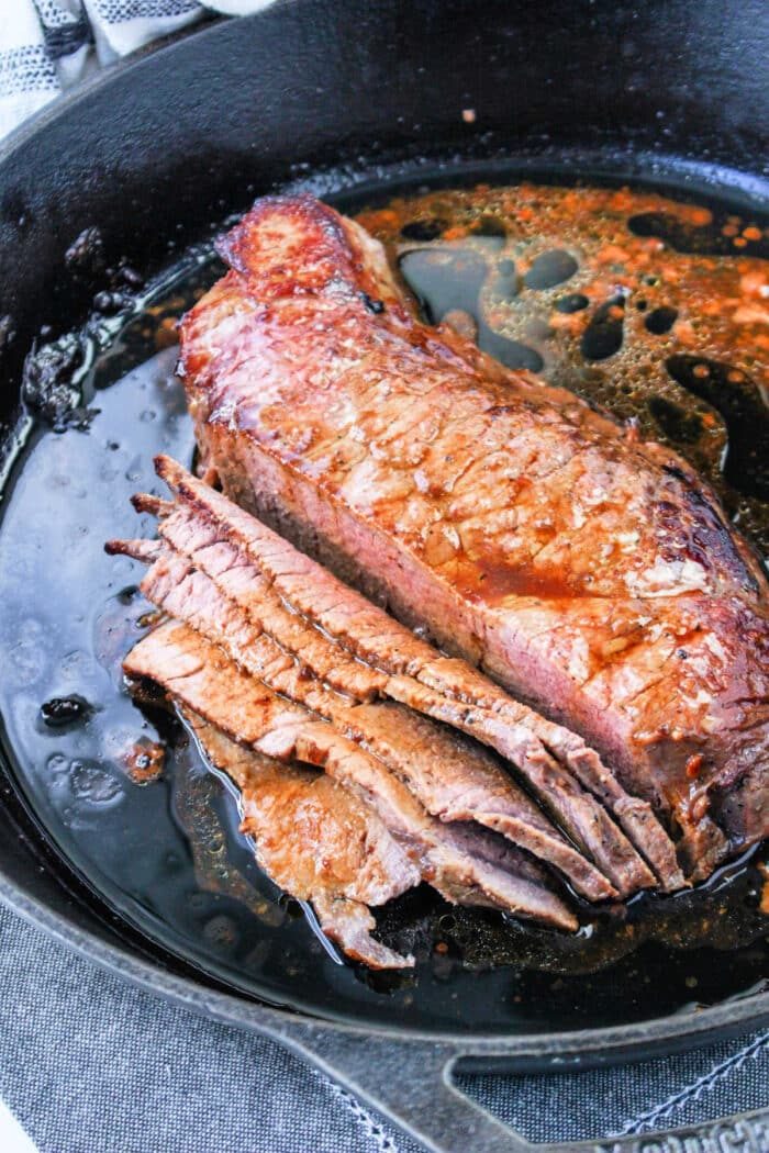 Flank Steak Cast Iron