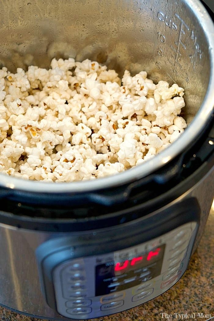 instant pot popcorn