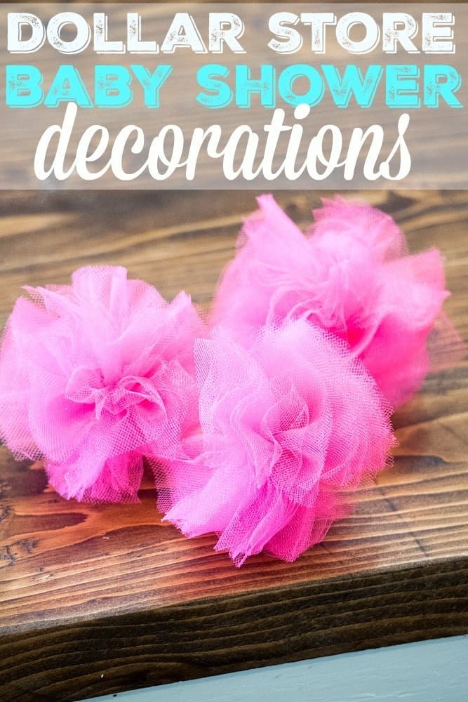 DIY Baby Shower Decorating Ideas